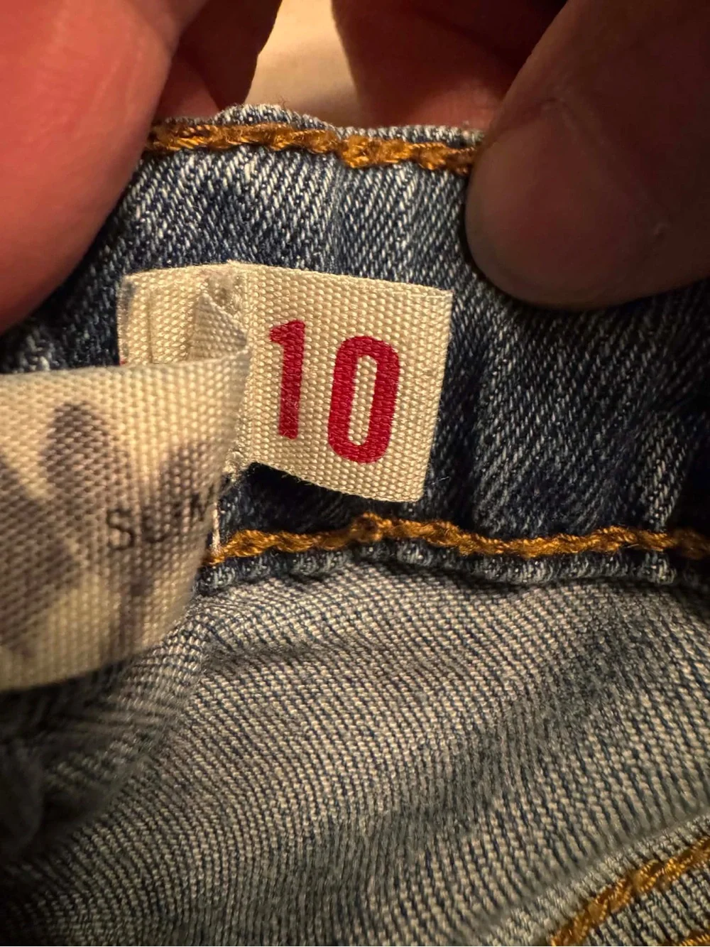 Levi's Kids Blue Straight-Leg Denim Jeans boys size 10
